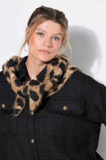Moda za polnejše Šal s leopard uzorkom plus velikost, xxl, Ulla Popken in Johann Popken (JP1880)