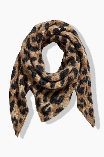 Moda za polnejše Šal s leopard uzorkom plus velikost, xxl, Ulla Popken in Johann Popken (JP1880)