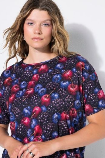 Moda za polnejše Majica kratkih rukava šireg kroja plus velikost, xxl, Ulla Popken in Johann Popken (JP1880)