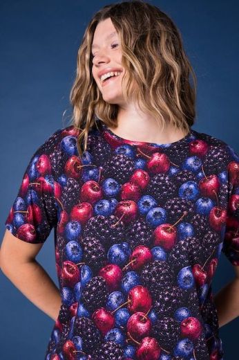 Moda za polnejše Majica kratkih rukava šireg kroja plus velikost, xxl, Ulla Popken in Johann Popken (JP1880)