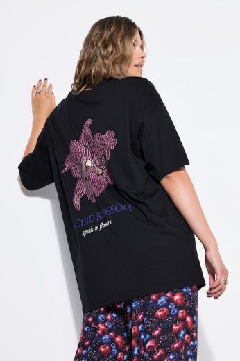Moda za polnejše Majica kratkih rukava šireg kroja plus velikost, xxl, Ulla Popken in Johann Popken (JP1880)