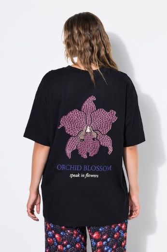 Moda za polnejše Majica kratkih rukava šireg kroja plus velikost, xxl, Ulla Popken in Johann Popken (JP1880)