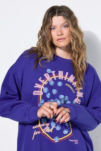 Moda za polnejše Majica dugih rukava šireg kroja plus velikost, xxl, Ulla Popken in Johann Popken (JP1880)